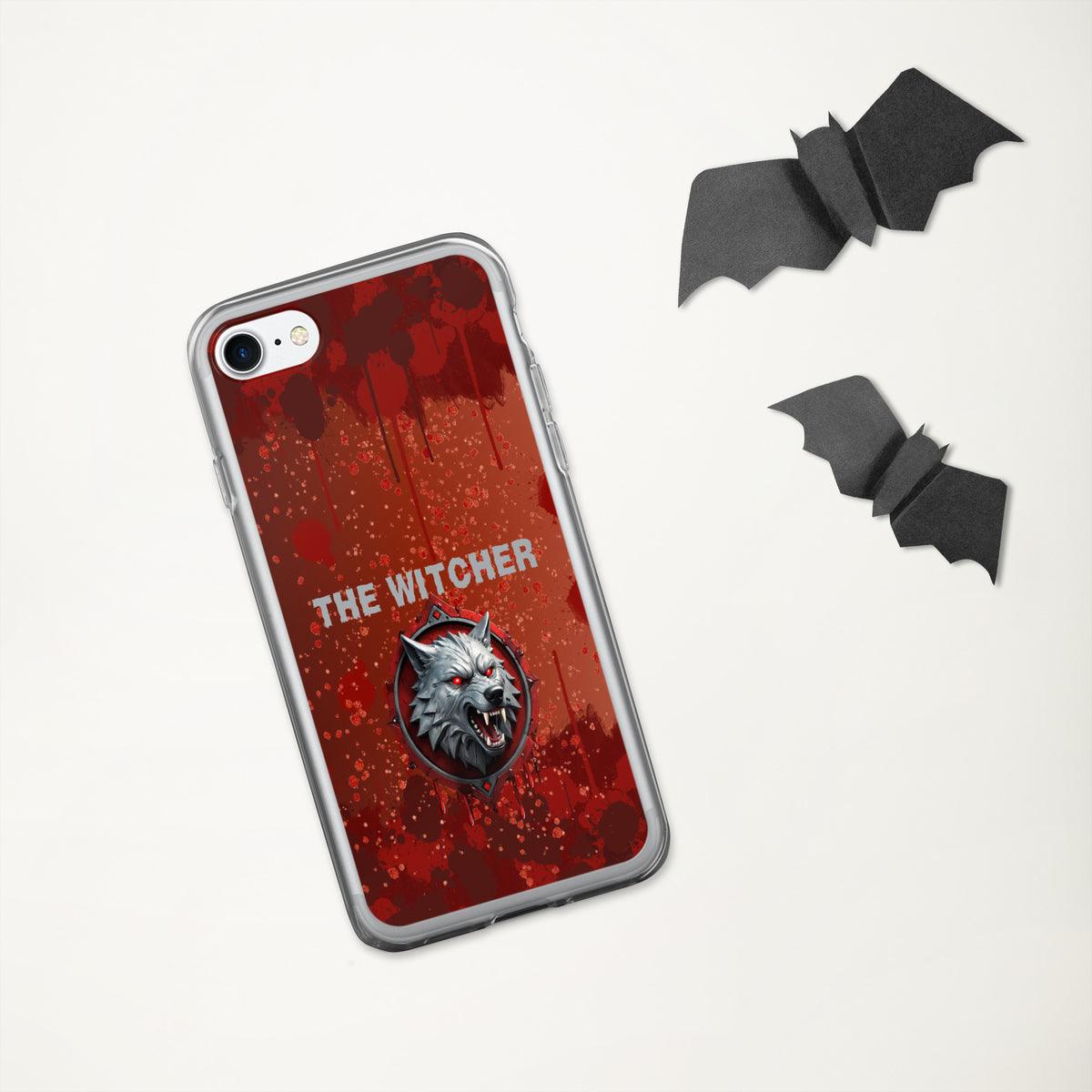 The Witcher's Wolf - Dark Fantasy iPhone Case - - Tech Accessories