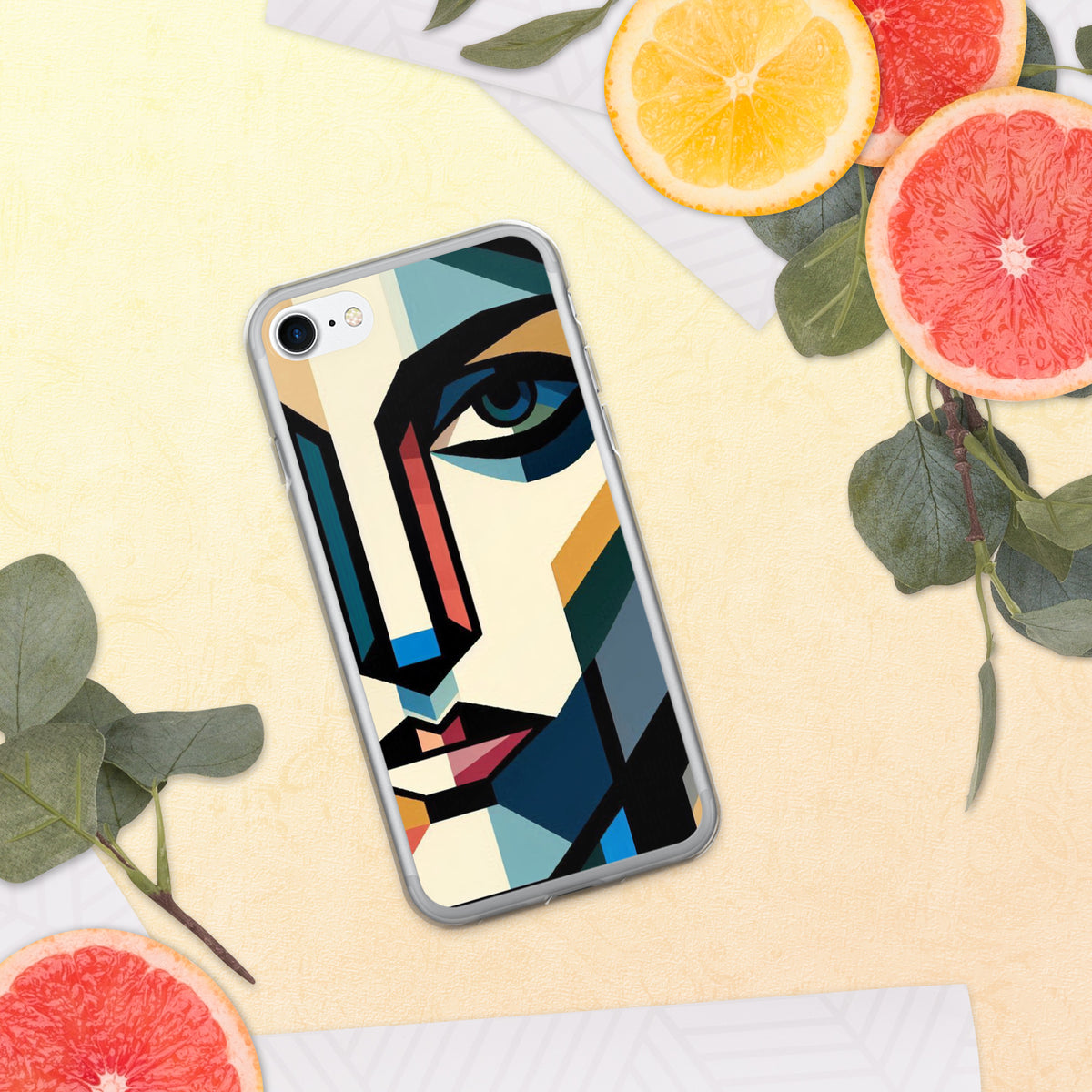 Abstract Faces - Artistic Protection for Your iPhone - iPhone SE - Tech Accessories