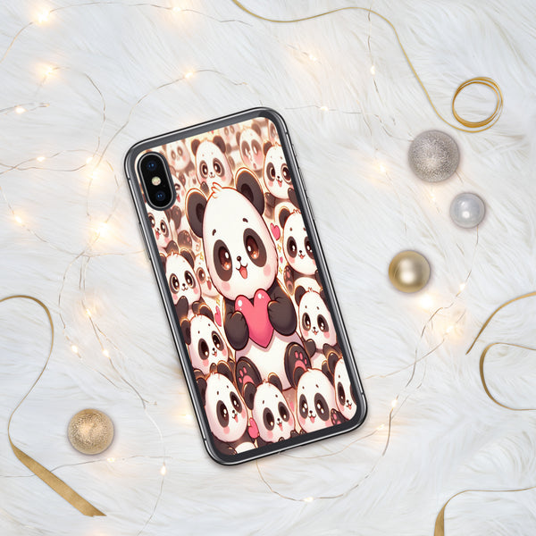 Kawaii Pandas - Adorable Phone Protection - iPhone X XS - Tech Accessories