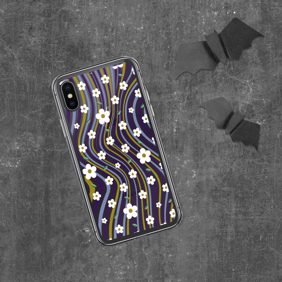 Floral Flow iPhone Case - Vibrant & Protective - iPhone X XS - Tech Accessories