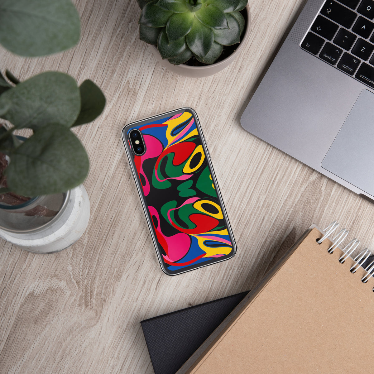 Abstract Energy iPhone Case - Express Your Creativity - - Tech Accessories