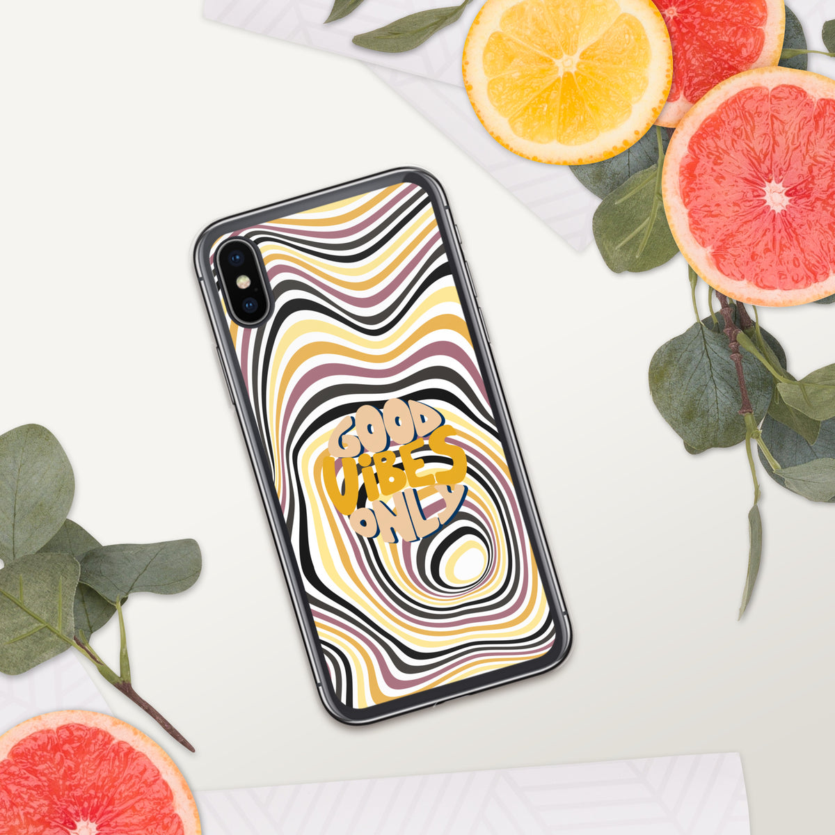 Good Vibes Only - Colorful iPhone Case - - Tech Accessories