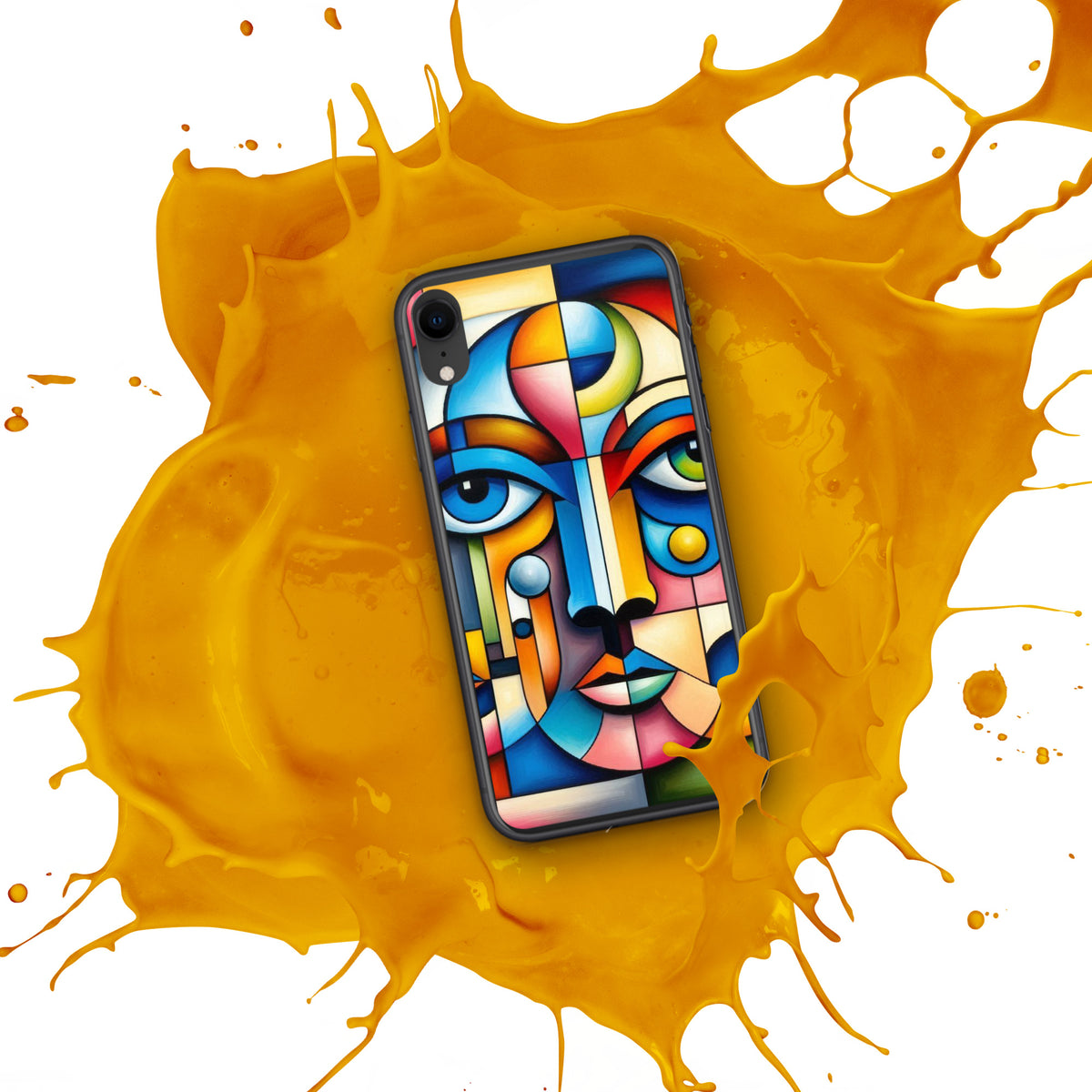 Cubist Vibes - Unique Art Case for iPhone - - Tech Accessories