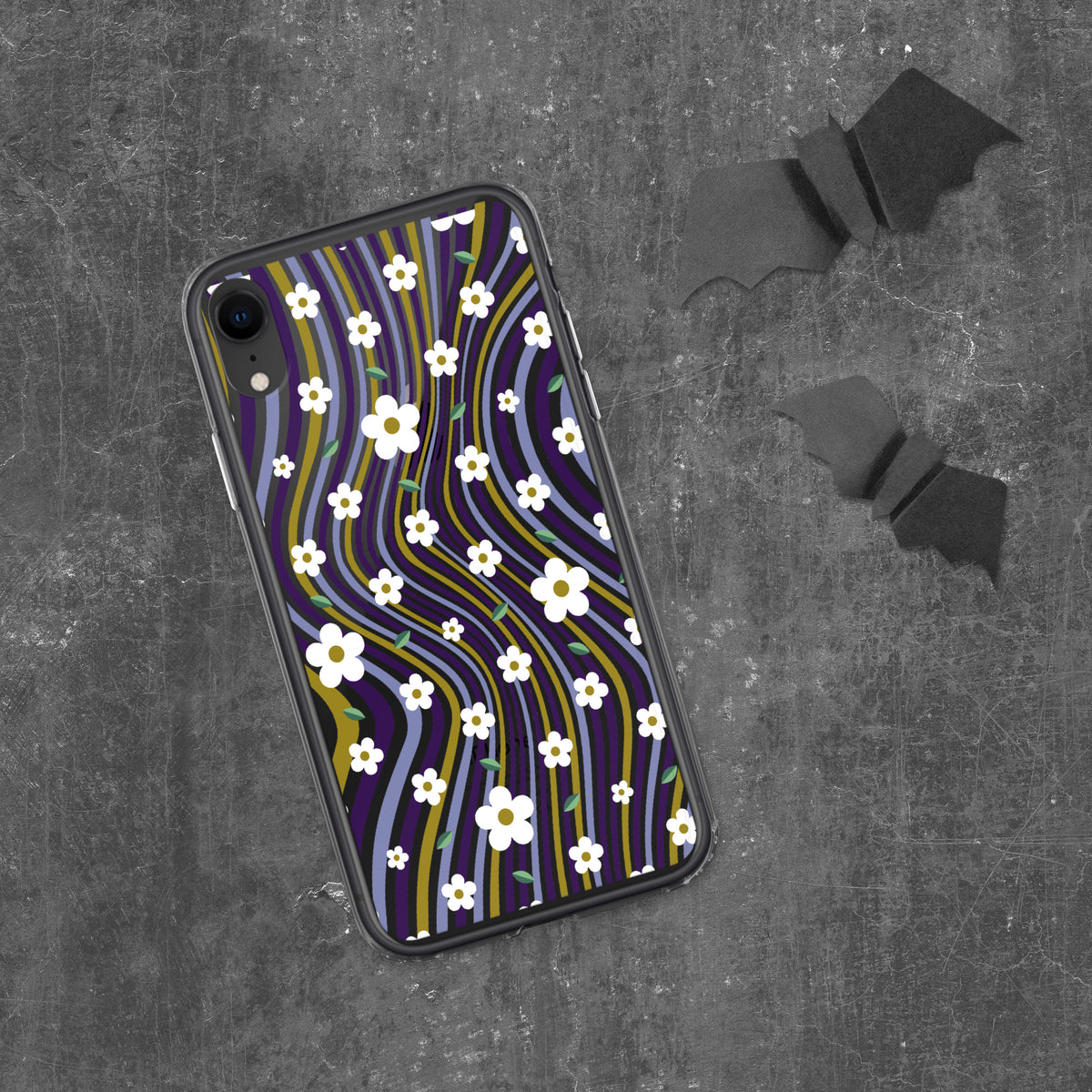 Floral Flow iPhone Case - Vibrant & Protective - iPhone XR - Tech Accessories