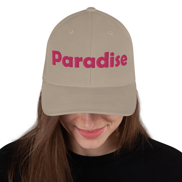 Paradise Structured Twill Cap - -