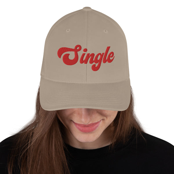 Single Vibes Structured Twill Cap - -