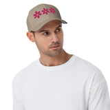 Floral Elegance Twill Cap - - Caps