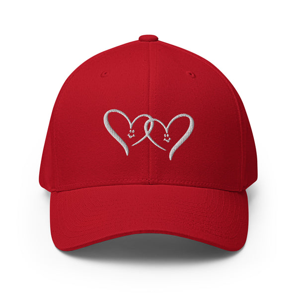 Embrace Love - Heart Design Twill Cap - - Caps