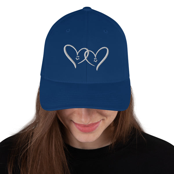 Embrace Love - Heart Design Twill Cap - - Caps