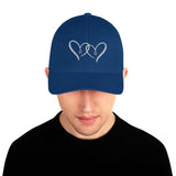 Embrace Love - Heart Design Twill Cap - - Caps