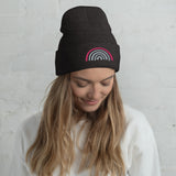 Rainbow Dreams - Cuffed Beanie - -