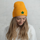 Starry Night Cuffed Beanie - Keep Memories Warm - -