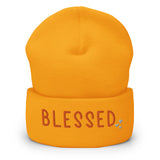 Blessed Hearts - Cuffed Beanie for Cozy Comfort - - Beanies