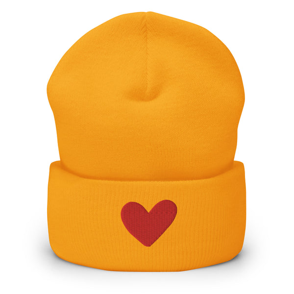 Heartfelt Warmth - Cuffed Beanie - -