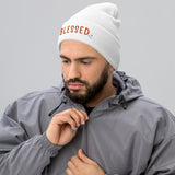 Blessed Hearts - Cuffed Beanie for Cozy Comfort - - Beanies