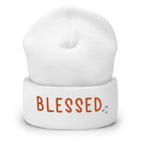 Blessed Hearts - Cuffed Beanie for Cozy Comfort - - Beanies