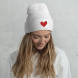 Heartfelt Warmth - Cuffed Beanie - -