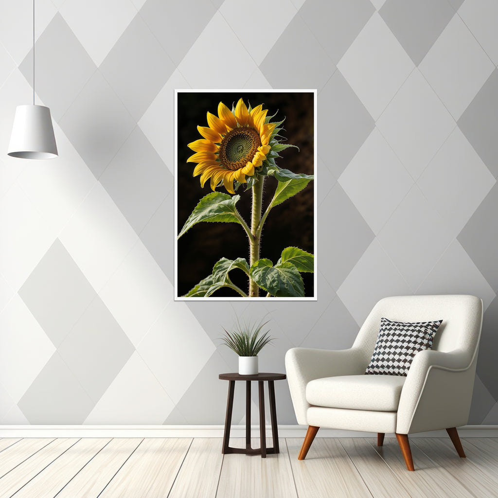 Sunflower Glory - Nature's Radiance - - Framed Posters