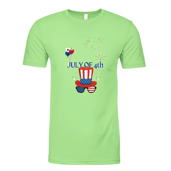 Patriotic Fun for Independence Day - apple green - T-Shirts