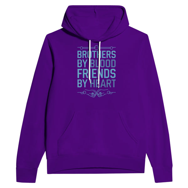 Unbreakable Bond – Brother to Brother Hoodie - Team Purple - Hoodies