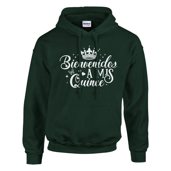 Embrace Your Roots - Spanish-Inspired Hoodie - Forest Green - Hoodies