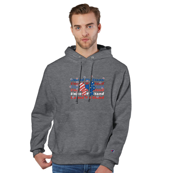 Heart of Unity - Stand Proud - Charcoal Heather - Pullover Hoodies