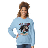 Motherly Love - Where Daughters Blossom - Light Blue - Sweatshirts