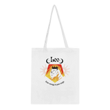 Astrology-Inspired Cotton Tote – Gift for Star Lovers - Leo - Tote Bags