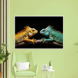 Tropical Color Showdown - 16x24 - Framed Posters