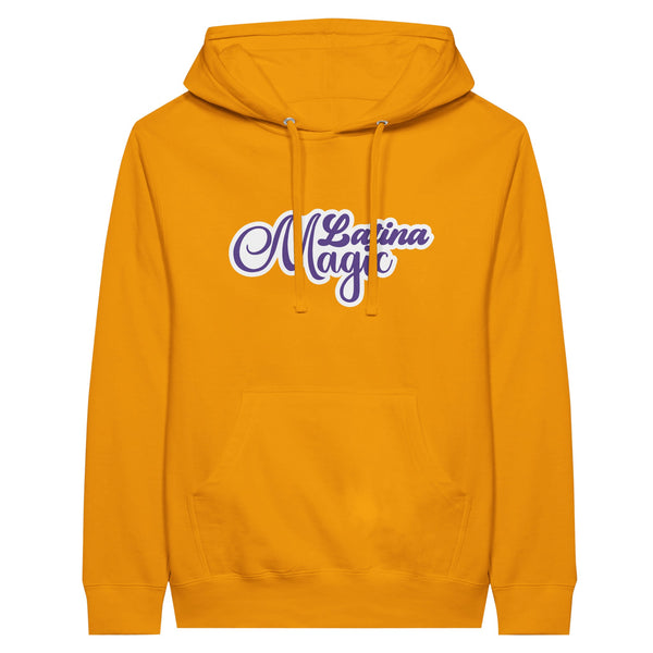 Latina Magic - Magie Latine Unisex Pullover Hoodie - Gold M - Print Material