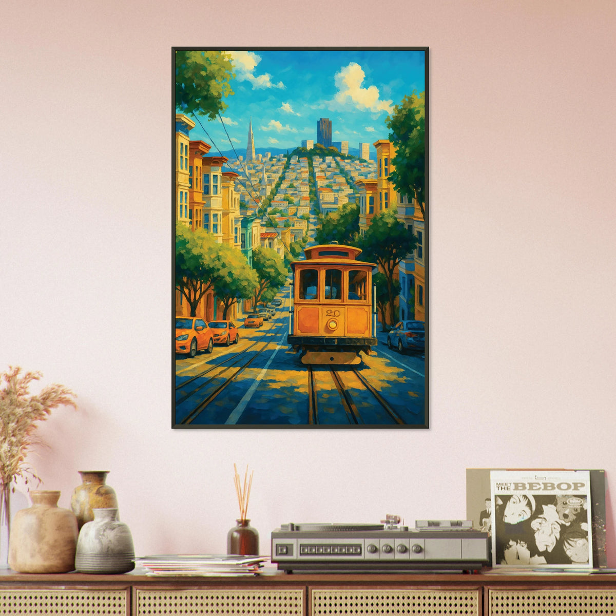 Gift City Memories – Metal Framed San Francisco Poster - - Metal Framed Posters