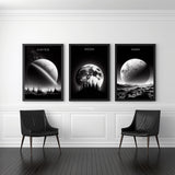 Galactic Horizons Collection - 20x30 - Framed Posters