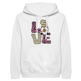 Christmas Gnome Love - Premium Unisex Pullover Hoodie - White - Pullover Hoodies