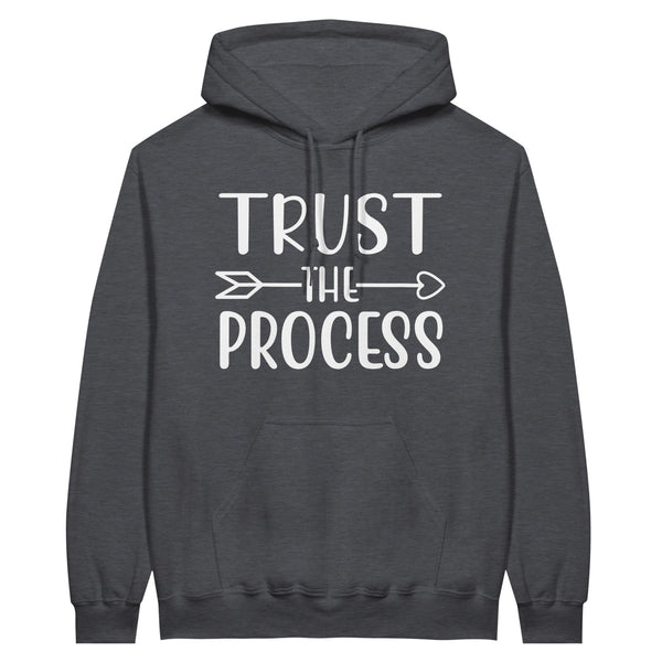 Trust the Process - Classic Unisex Pullover Hoodie - Dark Heather - Hoodie