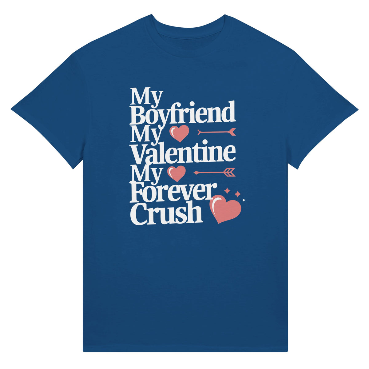Cupid’s Arrow - A Heartfelt Valentine’s Tee - Antique Royal - T-Shirt