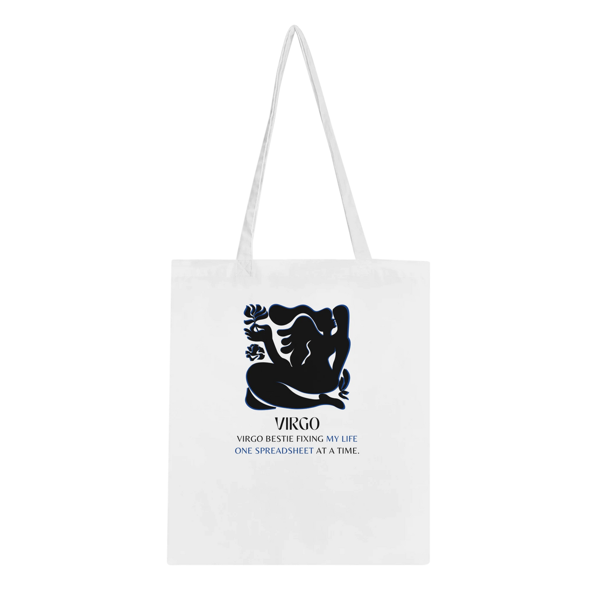 Zodiac Sign Tote Bag – Gift for Astrology Lovers - Virgo - Tote Bags