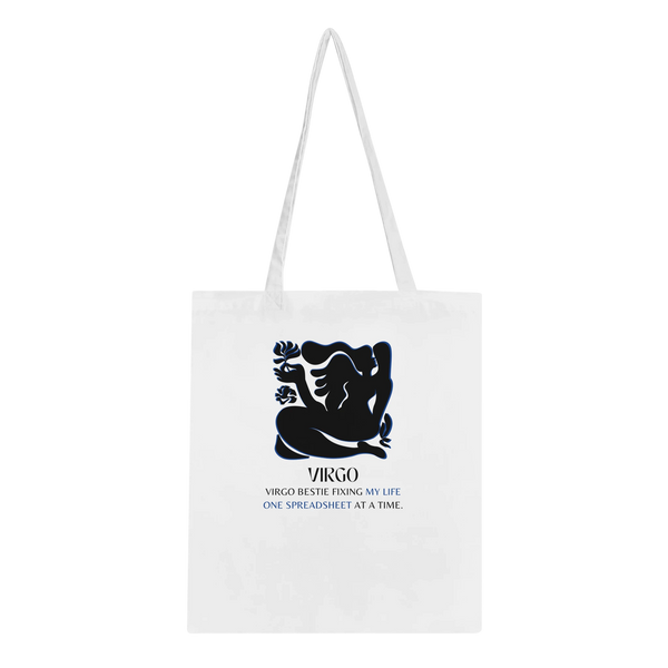 Zodiac Sign Tote Bag – Gift for Astrology Lovers - Virgo - Tote Bags