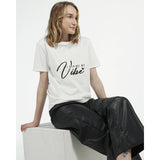 Own Your Aura - Empowering 'I DECIDE MY Vibe' Tee - - Print Material