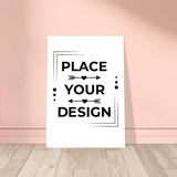 Classic Matte Customizable Posters - Art That Endures - - Paper Posters