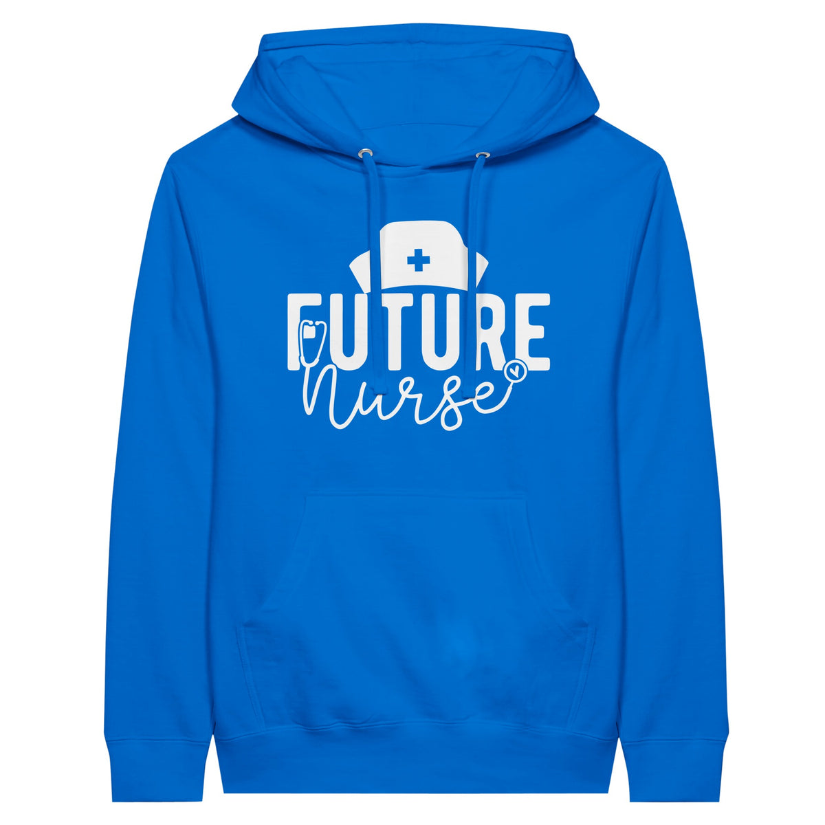 Future Nurse - Embrace Your Calling with Every Thread - Royal - Hoodies