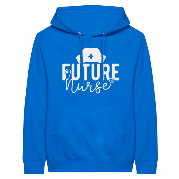 Future Nurse - Embrace Your Calling with Every Thread - Royal - Hoodies