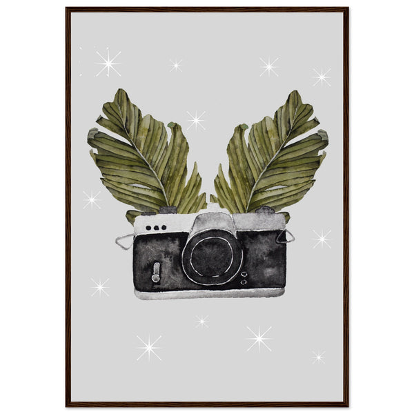 Vintage Moments Captured - 70x100 cm 28x40″ Dark wood frame - Posters