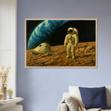 Wooden Framed Poster Gift – Space Adventure Memory - Wood frame - Wooden Framed Posters