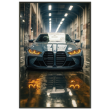 Metal Framed Car Poster – A Perfect Gift with Lasting Style - Default Title - Metal Framed Posters