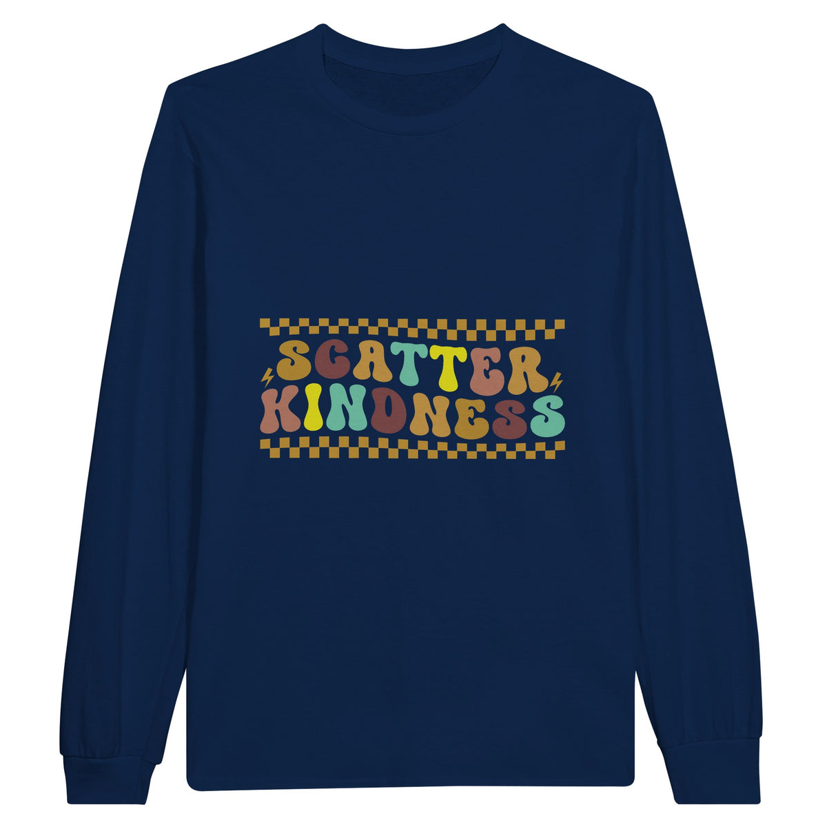 Radiate Good Vibes - Wear Your Kindness with Pride - Navy - Sweatshirt