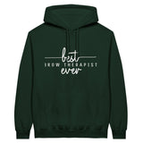 Best BROW THERAPIST Ever - Define Beauty, Share Joy - Forest Green - Hoodies