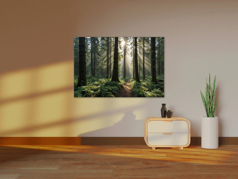 Image of Tranquil Rays - Woodland Journey