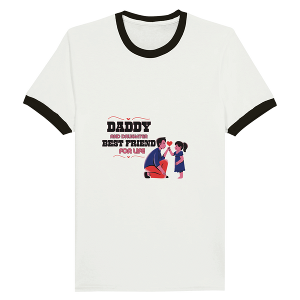 Forever Friends - Celebrating the Dady and Daughter Connection - White and Black - T-shirts