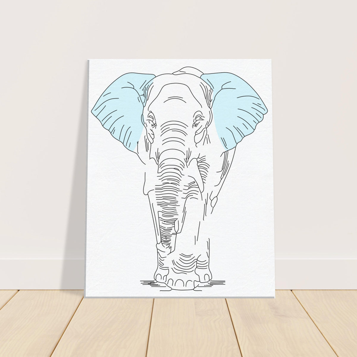 Majestic Elephant - A Symbol of Strength - - Canvas Prints