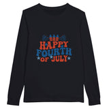 Celebrate in Style - Happy Fourth of July Shirt - Dark Gray - Sweatshirts